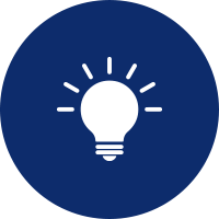 Lightbulb icon.